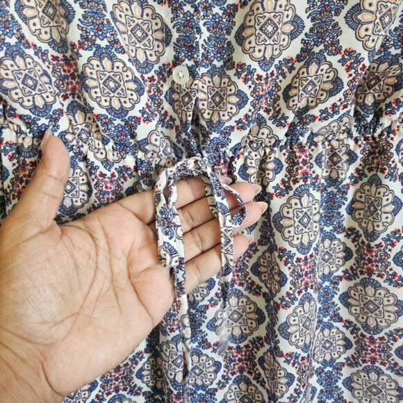 Almost Famous Patterned Romper - Picture 3 of 6